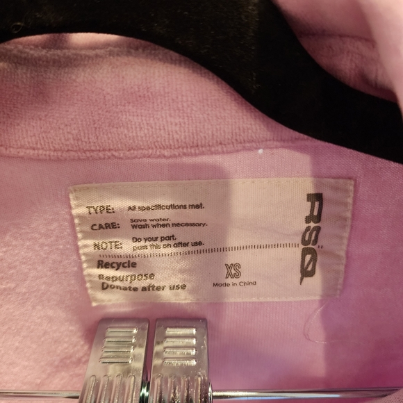 Tillys RSQ Terry Cloth Top - Picture 2 of 3